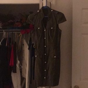 Size 6 dress ...Express Army Green